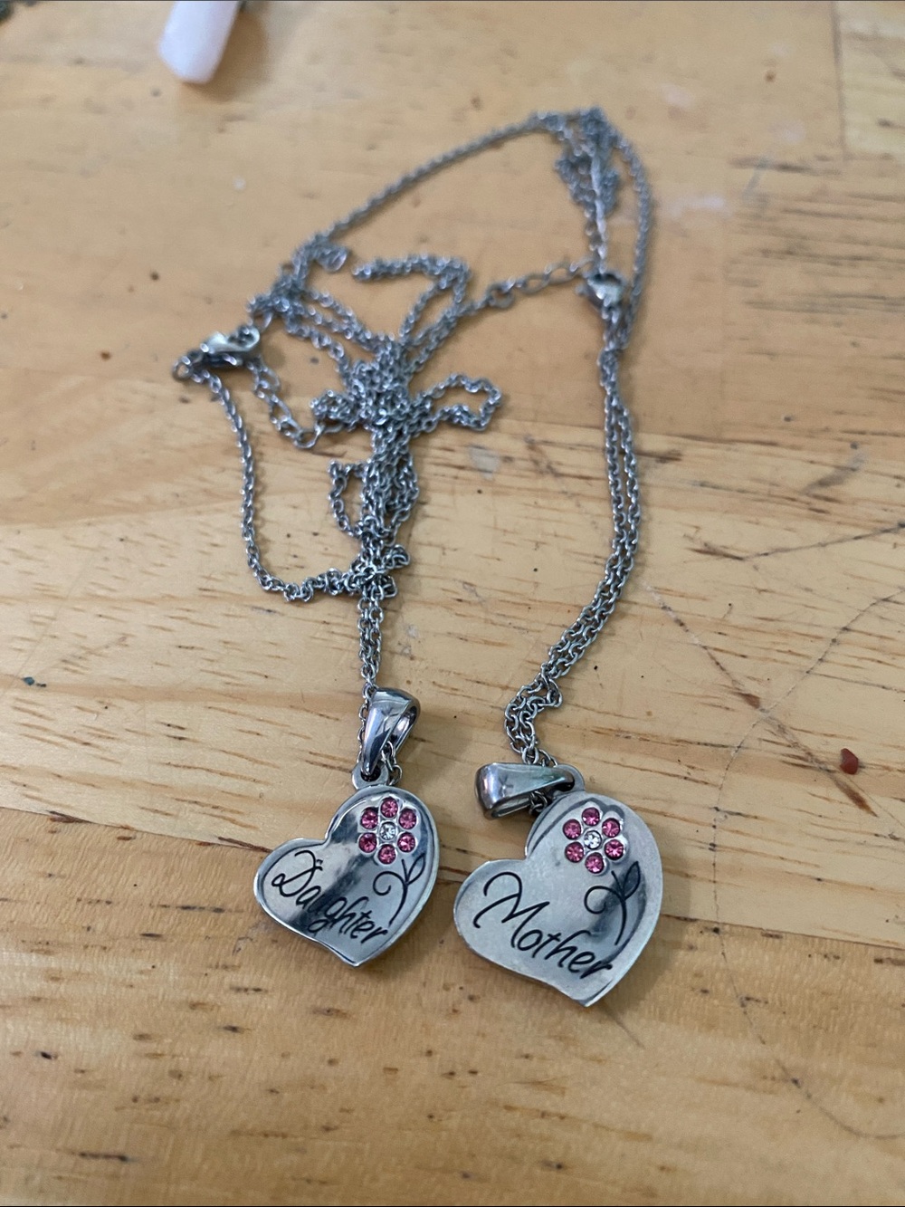 Mother and Daughter Necklace's